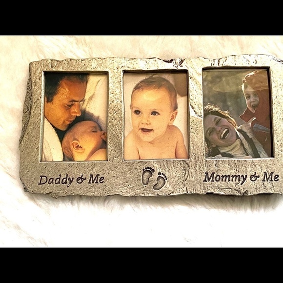 Silver Baby Frame - Picture 1 of 2